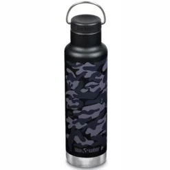 Thermosflasche Klean Kanteen Classic Black Camo 592 Ml
