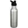 Reiseflasche Klean Kanteen Classic Brushed Stainless 800 Ml -Günstiges Outdoorsupply Geschäft 1 K27CPPS BS