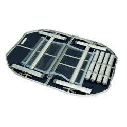 Campingtisch Bo-Camp Ovales Koffermodell (120 X 80 Cm) -Günstiges Outdoorsupply Geschäft 1404415 02 1