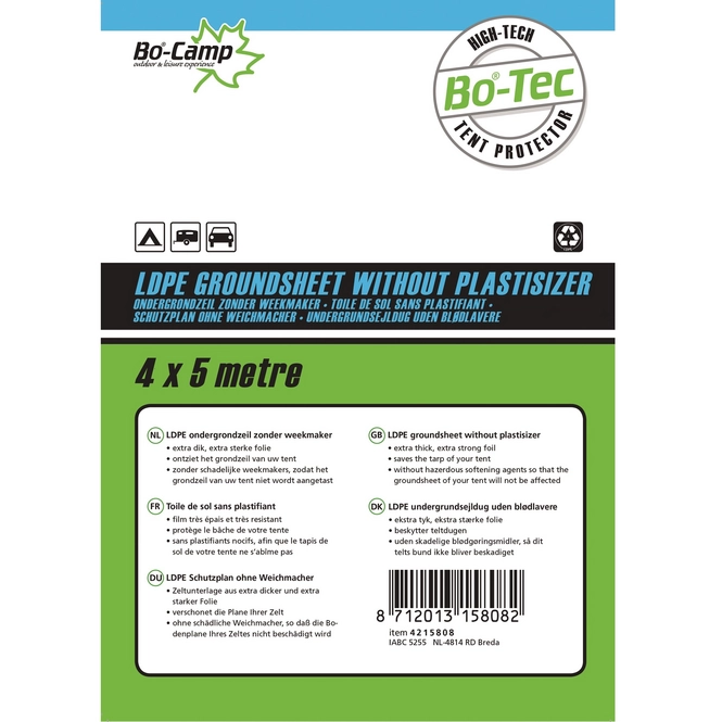 Zeltboden Bo-Camp Transparent (4 X 5 M) 4 Zeltboden Bo-Camp Transparent (4 X 5 M) – Bild 2