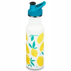 Reiseflasche Klean Kanteen Classic Narrow Lemons 532 Ml -Günstiges Outdoorsupply Geschäft 2 K18CNPPS LM B