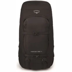 Rucksack Osprey Farpoint Trek 75 Herren Black -Günstiges Outdoorsupply Geschäft 2 farpointtrekpack75 s22 front black 10003328