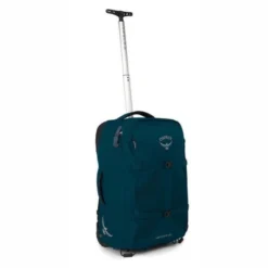 Reisetasche Osprey Farpoint Wheels 36 Muted Space Blue Unisex -Günstiges Outdoorsupply Geschäft 4 farpoint wheels 36 f19 side petrolblue
