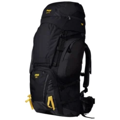 Backpack Bergans Alpinist V6 Large 130 L Black Waxed Yellow
