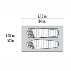 Zelt MSR Thru-Hiker Mesh House 2 V2 Rood 16 Zelt MSR Thru-Hiker Mesh House 2 V2 Rood -Günstiges Outdoorsupply Geschäft 7 10823 msr mesh house 2 floor plan1