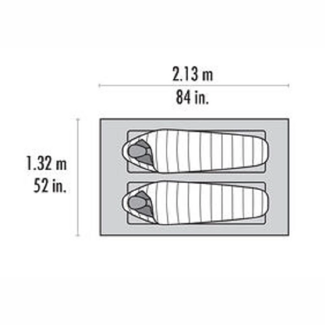 Zelt MSR Thru-Hiker Mesh House 2 V2 Rood 9 Zelt MSR Thru-Hiker Mesh House 2 V2 Rood – Bild 7