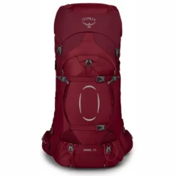 Rucksack Osprey Ariel 55 Claret Red (M/L) -Günstiges Outdoorsupply Geschäft 7 web 0395 ariel 55 s21 front claret red 1
