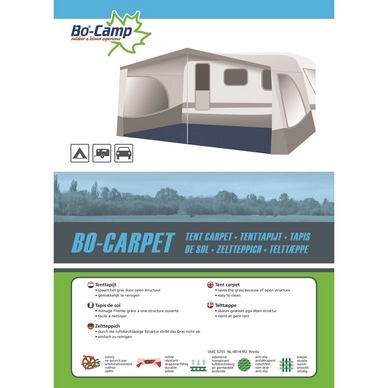 Zeltplane Bo-Camp Blau (2,5 X 2 M) 3 Zeltplane Bo-Camp Blau (2,5 X 2 M)