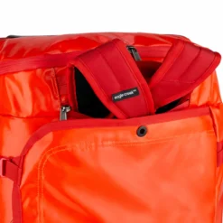 Koffer Eagle Creek Cargo Hauler Wheeled Duffel XT CO Rising Sun -Günstiges Outdoorsupply Geschäft overarching view 330 tuckaway straps