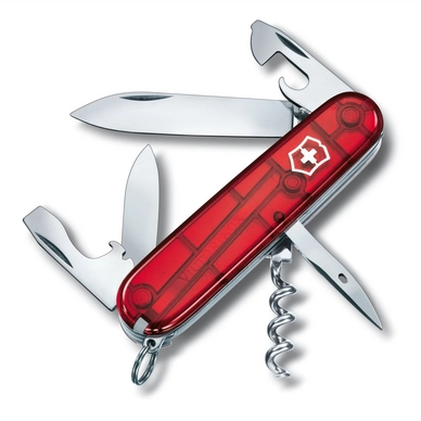 Taschenmessers Victorinox Spartan Transparant Red 3 Taschenmessers Victorinox Spartan Transparant Red