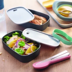 Lunchbox BergHOFF Leo Line Duo Grey -Günstiges Outdoorsupply Geschäft web 3950126 007